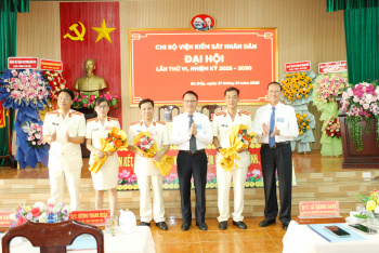 Đại hội điểm Chi bộ Viện kiểm sát nhân dân huyện Bù Đốp nhiệm kỳ 2025-2030