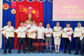 Năm 2024, ngành thuế Bình Phước thu hơn 9.918 tỷ đồng