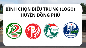 Bình chọn biểu trưng huyện Đồng Phú