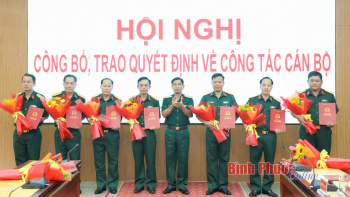 Ban Thường vụ Đảng ủy Quân khu 7 công bố quyết định về công tác cán bộ