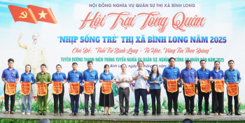 Bình Long khai mạc hội trại tòng quân