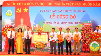 Xã Phước Tân đạt chuẩn nông thôn mới