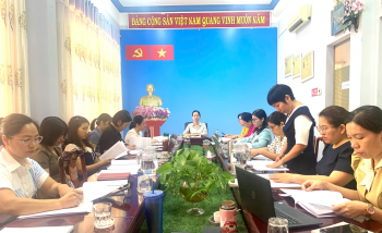 Hội LHPN tỉnh lấy ý kiến dự thảo các văn kiện trình Đại hội Đảng lần thứ XIV