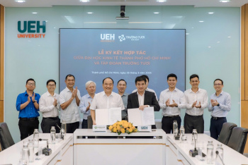 Tập đoàn Trường Tươi ký kết thỏa thuận hợp tác với Đại học Kinh tế thành phố Hồ Chí Minh