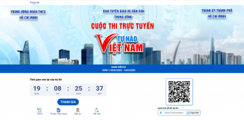 Cuộc thi trực tuyến "Tự hào Việt Nam"