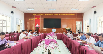 Đồng Phú đánh giá tiến độ bồi thường, giải phóng mặt bằng dự án cao tốc Bắc - Nam đi qua huyện