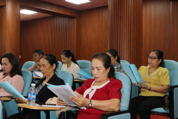 Bù Đăng tập huấn Luật Phòng, chống bạo lực gia đình