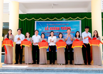 Khánh thành công trình xây dựng 10 phòng học