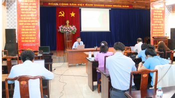 Liên đoàn Lao động tỉnh tập huấn nâng cao kỹ năng công tác chuyển đổi số