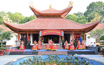 Trang trọng lễ giỗ Quốc Tổ tại huyện Phú Riềng