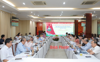 Thường trực Tỉnh ủy Bình Phước và Đồng Nai thống nhất nội dung về tổ chức, sắp xếp bộ máy khi sáp nhập