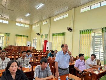 Đại biểu HĐND tỉnh tiếp xúc cử tri xã Nha Bích, phường Hưng Long