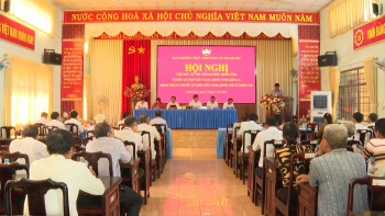 Đại biểu HĐND tỉnh tiếp xúc cử tri phường Thanh Phú