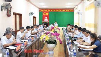 Lộc Ninh sẵn sàng vận hành bộ máy xã mới từ ngày 1/7