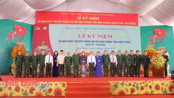 Kỷ niệm 50 năm Ngày truyền thống Bộ đội Biên phòng Bình Phước