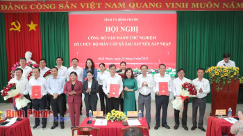 Hội nghị công bố vận hành thử nghiệm tổ chức bộ máy cấp xã sau sắp xếp, sáp nhập