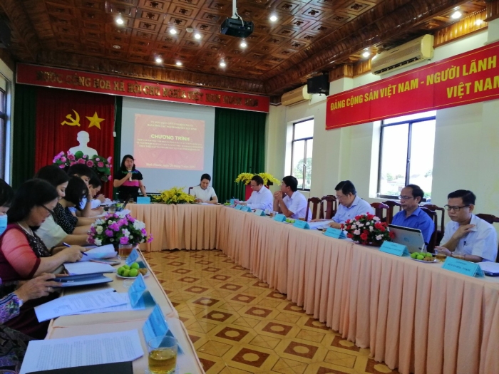 Đoàn công tác của Ủy ban Quốc gia về Người khuyết tật Việt Nam làm việc tại tỉnh Bình Phước