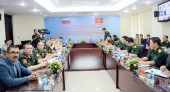 Trao đổi cơ chế hoạt động kênh liên lạc trực tuyến giữa Bộ Quốc phòng Việt Nam và Bộ Quốc phòng LB Nga