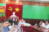 Ông Huỳnh Anh Minh Phó Chủ tịch UBND tỉnh cùng các sở, ban, ngành dự hội nghị công tác phi chính phủ nước ngoài