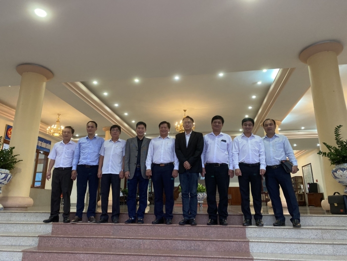 Các doanh nghiệp Singapore đến thăm và làm việc tại tỉnh Bình Phước