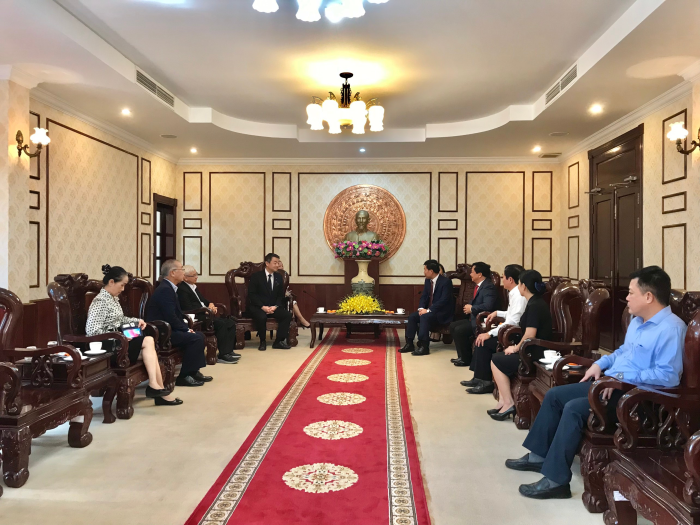 Ủy ban Chính sách Quốc hội Nhật Bản đến thăm và làm việc tại tỉnh Bình Phước