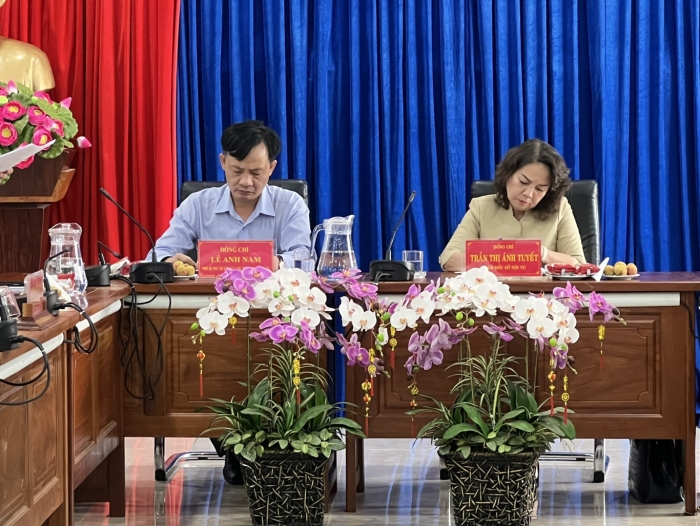 Sở Nội vụ công bố quyết định thanh tra công tác nội vụ tại huyện Phú Riềng