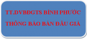 Thông báo bán đấu giá 20 lô đất – khu M, N thuộc khu đất ở, khu đất tái định cư trung tâm hành chính huyện Hớn Quản. Tọa lạc tại Ấp 1, thị trấn Tân Khai, huyện Hớn Quản, tỉnh Bình Phước