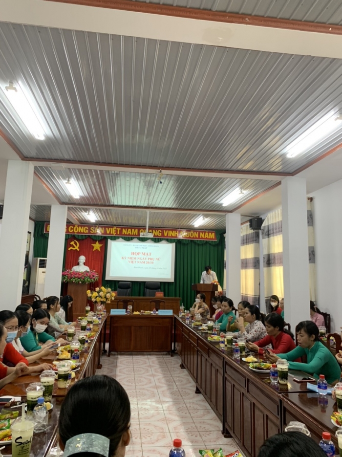 Công đoàn Sở Tư pháp tỉnh Bình Phước tổ chức Tọa đàm kỷ niệm 91 năm ngày thành lập Hội Liên hiệp Phụ nữ Việt Nam 20/10/1930 - 20/10/2021)