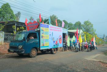 Phú Riềng tuyên truyền phòng chống dịch sốt xuất
