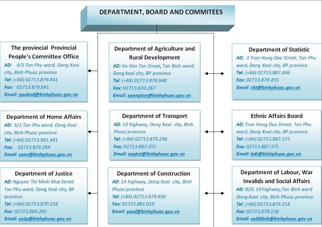 Department, board and commitees