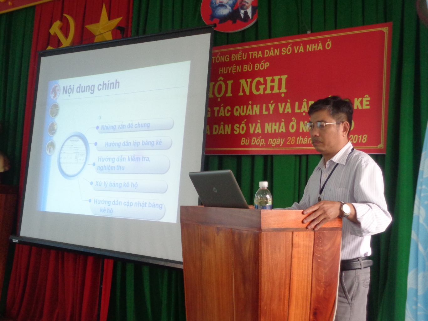 Tập huấn công tác lập bảng kê tổng điều tra dân số và nhà ở năm 2019 trên địa bàn tỉnh Bình Phước