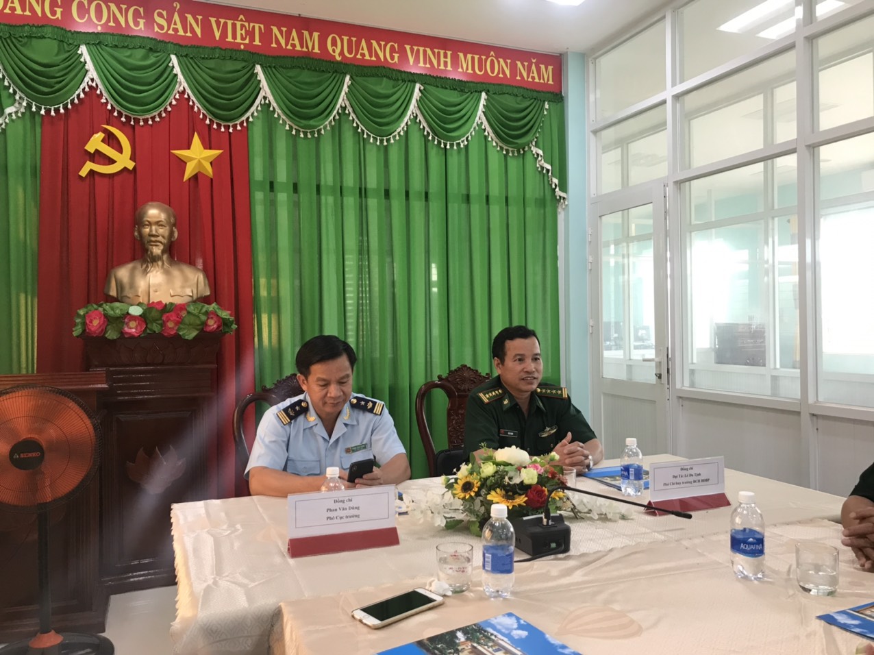 Phối hợp giữa Đội Kiểm soát Hải quan và các Đồn Biên Phòng tỉnh Bình Phước