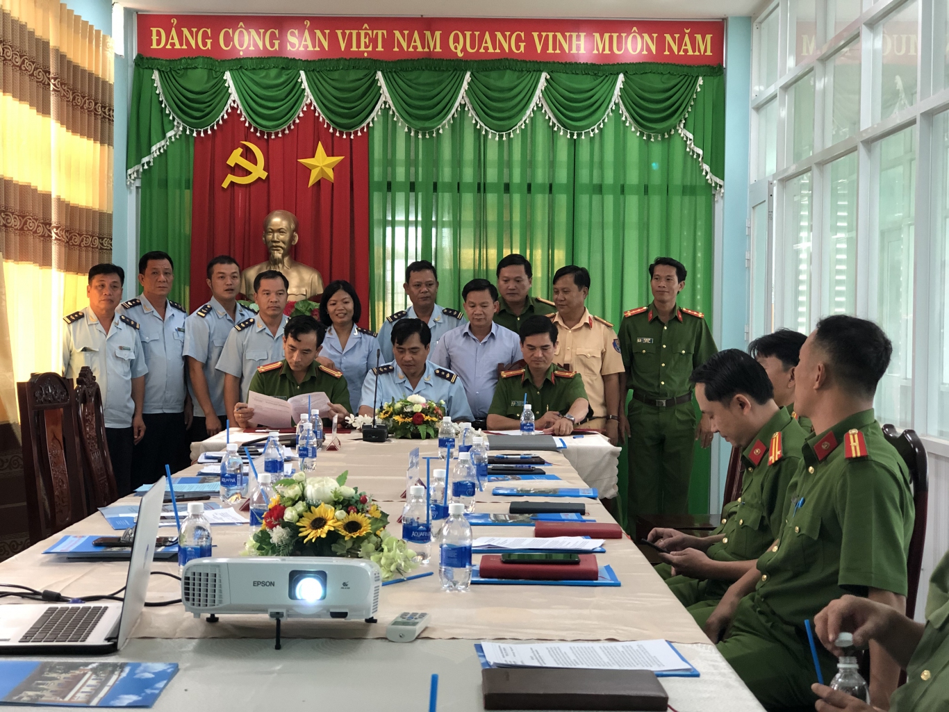 Đội Kiểm soát Hải quan ký kết Kế hoạch phối hợp với Công an huyện Lộc Ninh và Công an huyện Bù Đốp
