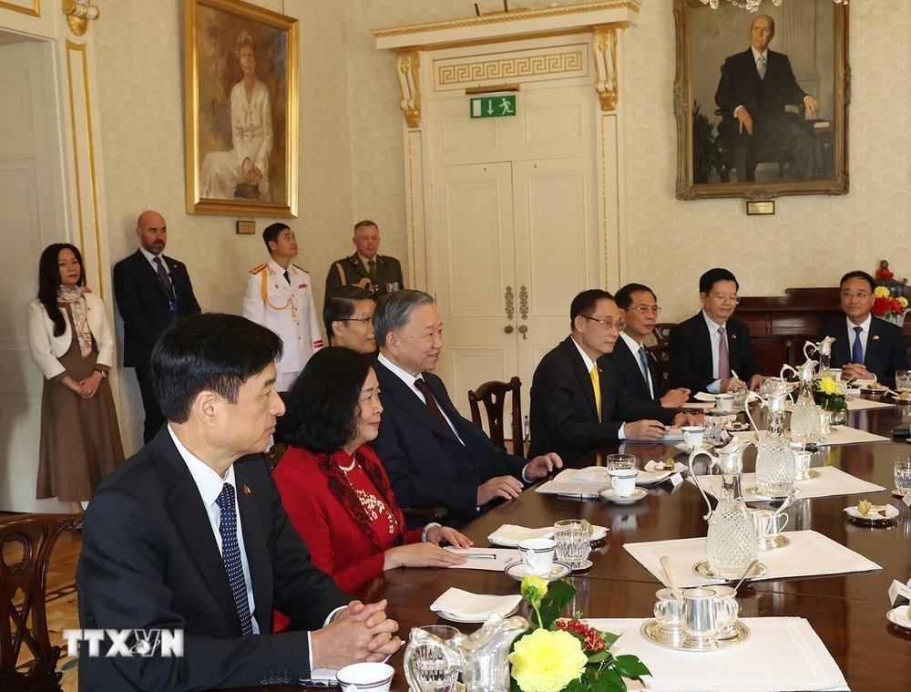 ttxvn tong bi thu chu tich nuoc to lam hoi dam voi tong thong ireland michael d higgins 3 2182 jpg