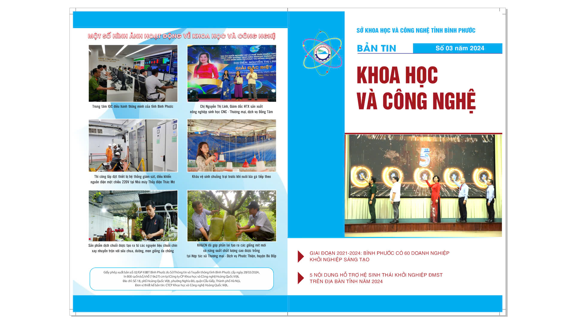 bản tin Khoa học và công nghệ số 03/2024