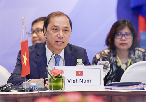 Thứ trưởng Bộ Ngoại giao Nguyễn Quốc Dũng (Nguồn: TTXVN)