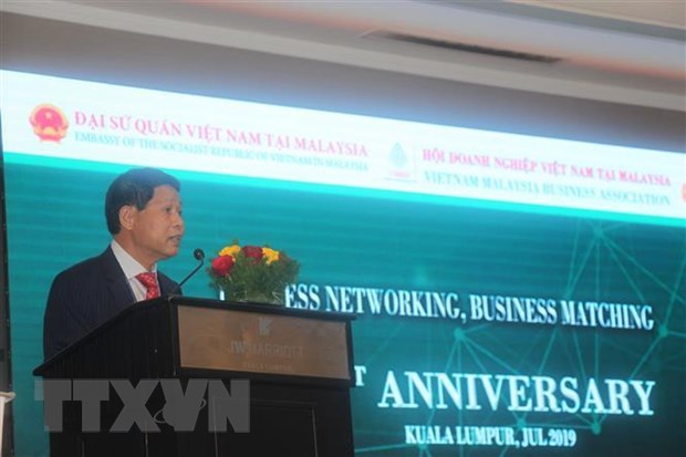 Đại sứ Lê Quý Quỳnh phát biểu tại hội thảo (Ảnh: TTXVN)