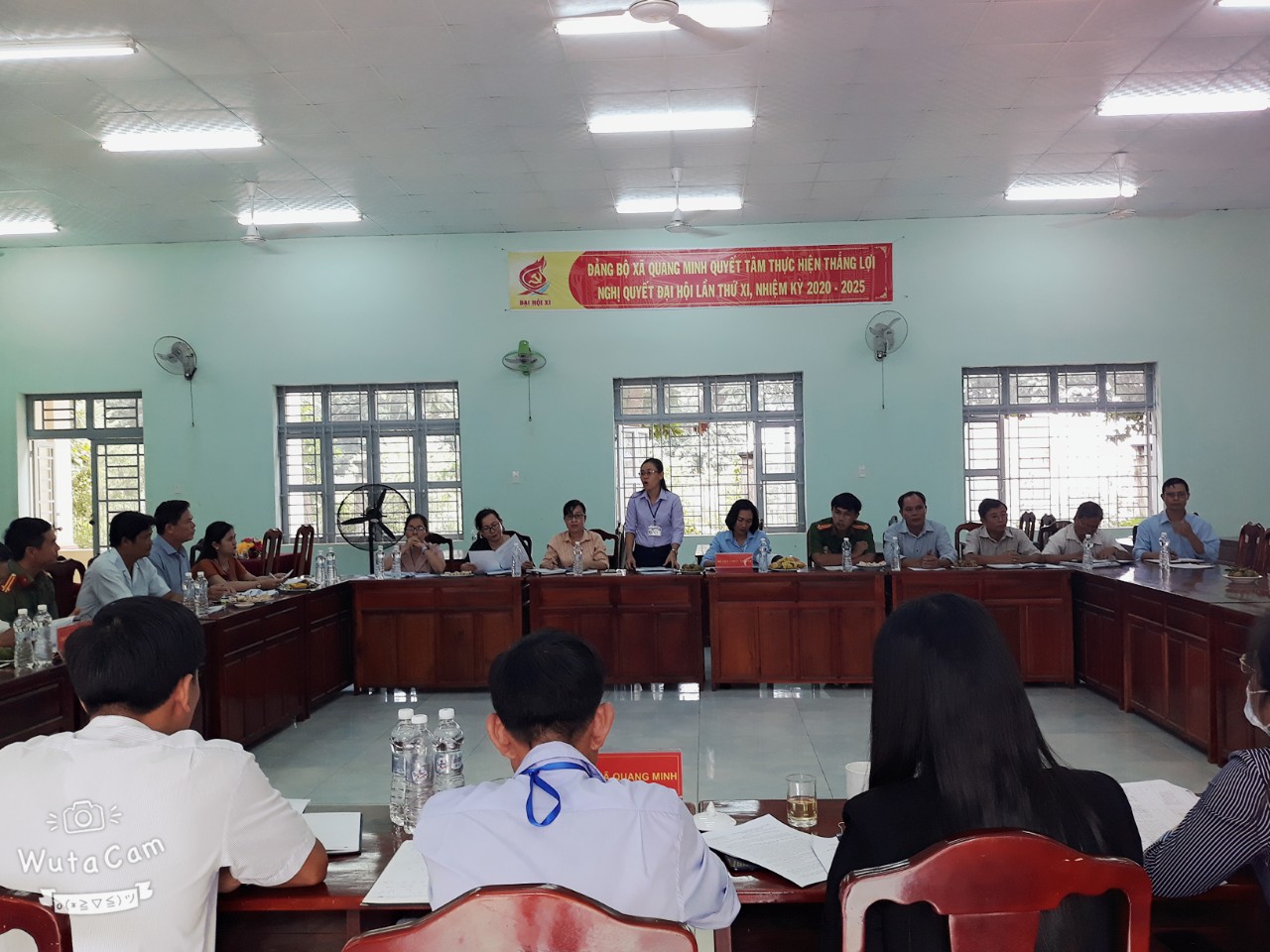 Kiểm tra việc thực hiện nhiệm vụ xây dựng cấp xã đạt chuẩn tiếp cận pháp luật năm 2020 tại Ủy ban nhân dân xã Quang Minh, huyện Chơn Thành