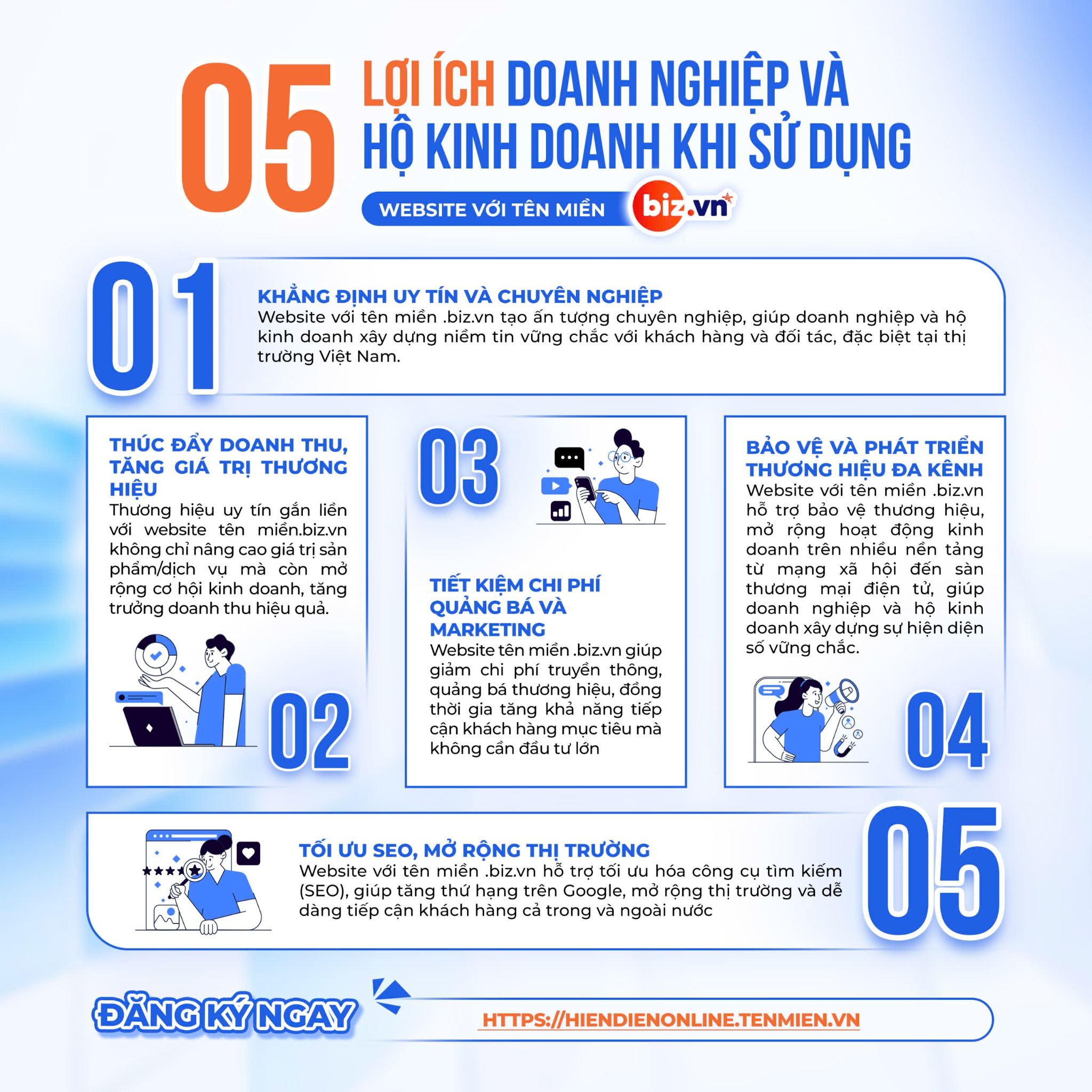 LỰA CHỌN HOÀN HẢO CHO CÁC DOANH NGHIỆP, HỘ KINH DOANH PHÁT TRIỂN BỀN VỮNG TRÊN INTERNET